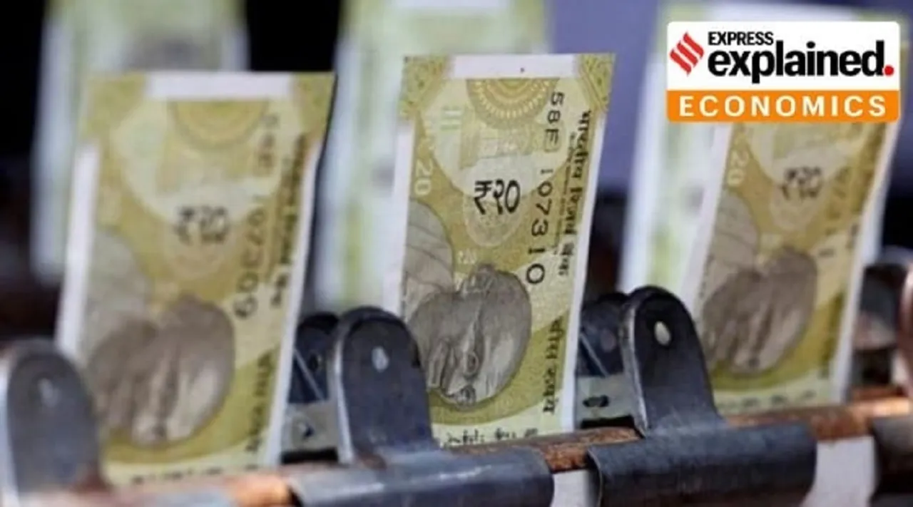 rupee fall