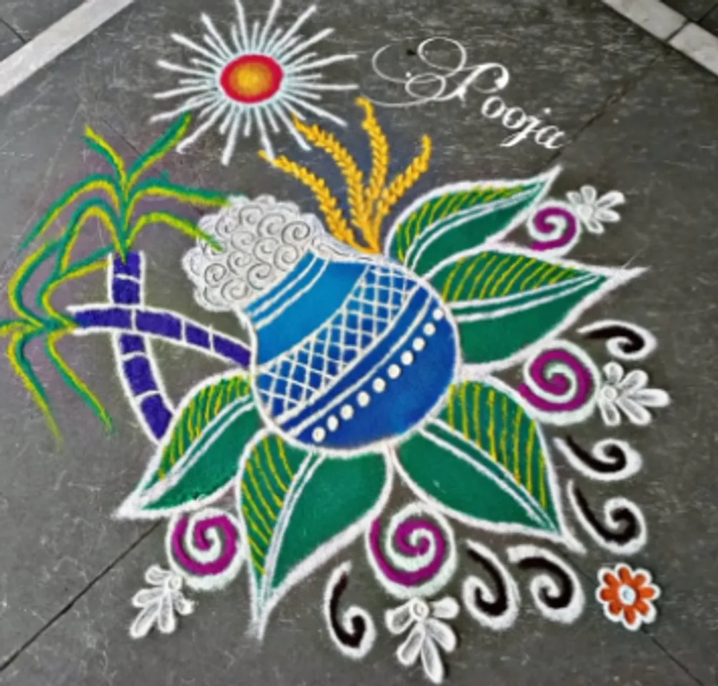 pongal kolam