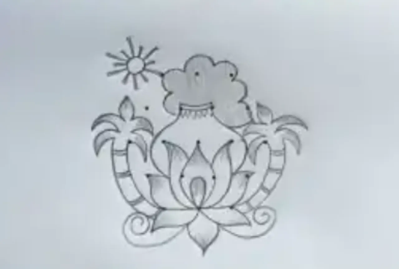 pongal kolam