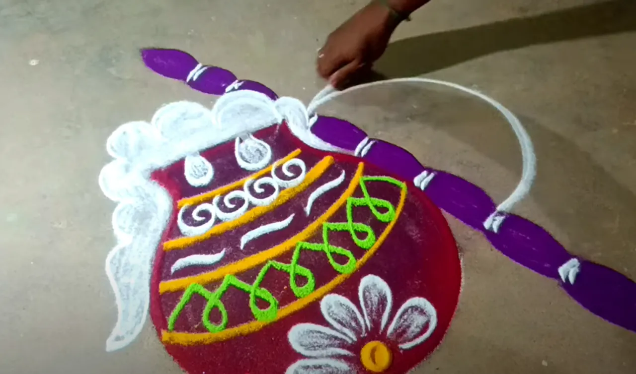 pongal kolam