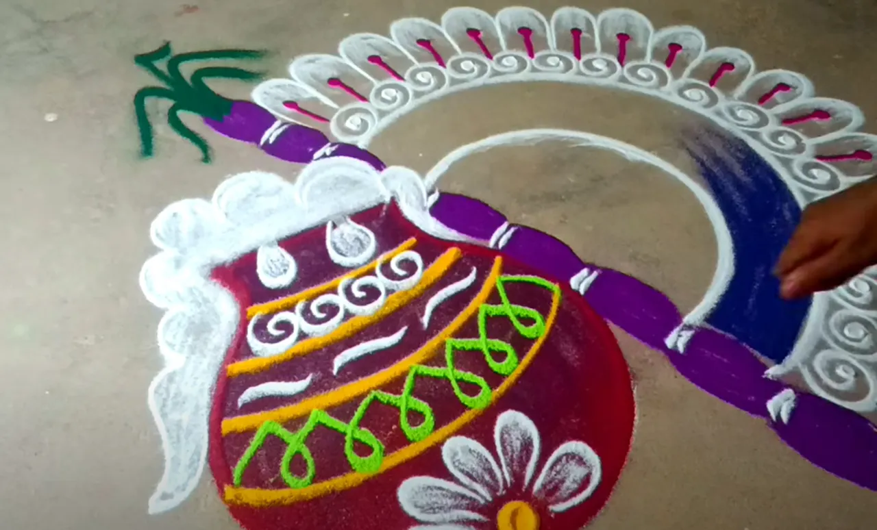 pongal kolam