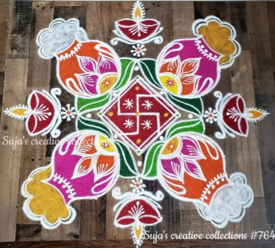 pongal kolam