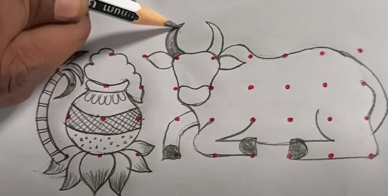pongal kolam