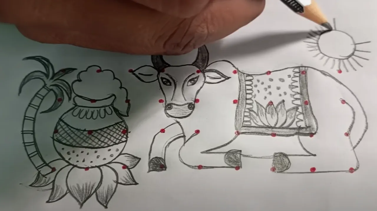 pongal kolam