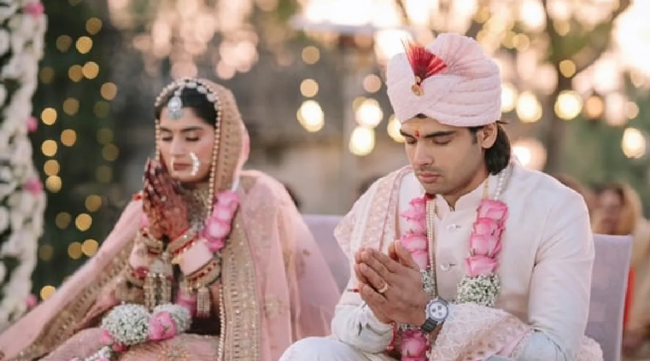 Neeraj Chopra and wife Himani Mor's luxurious house costs photos Tamil News