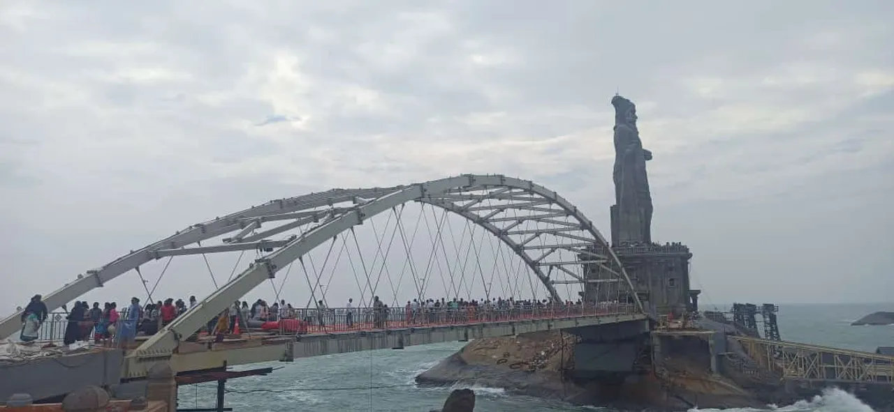 kanyakumari glass bridge 