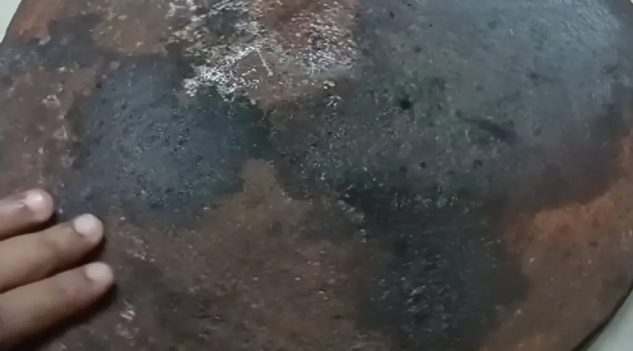 Dosa tawa cleaning