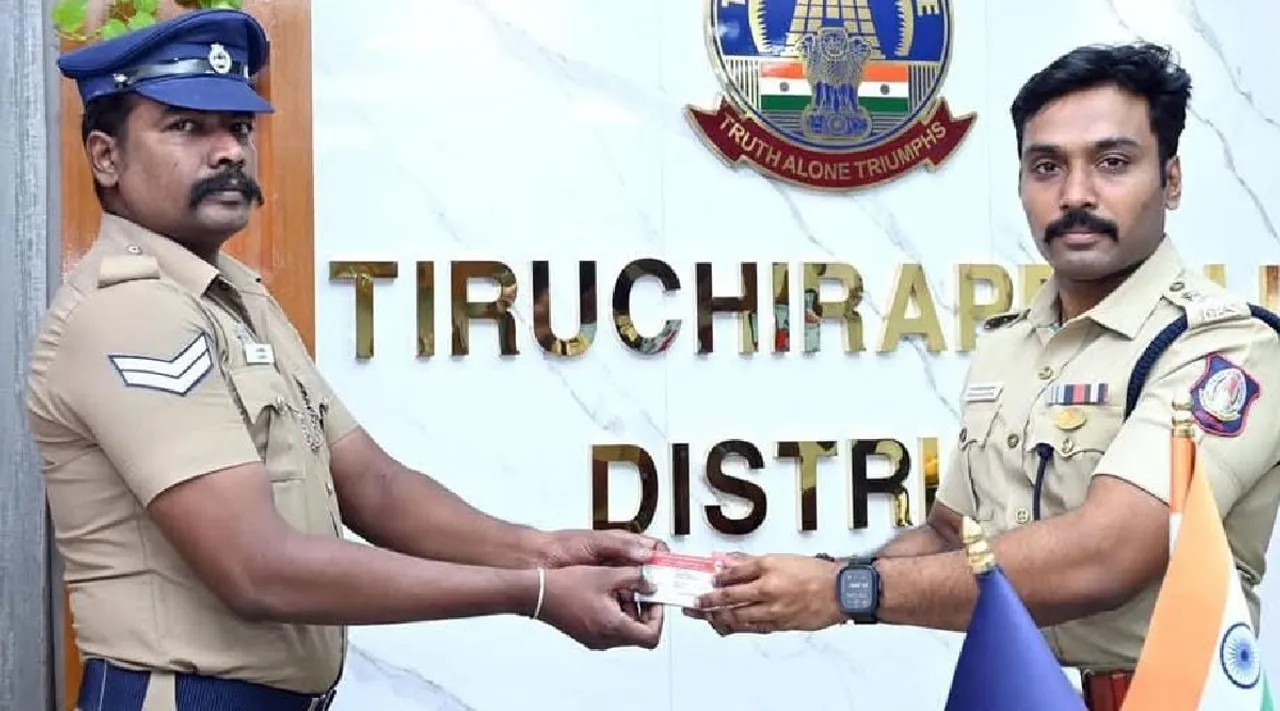 Trichy Free Bus Pass to 252 police  persons Tamil News