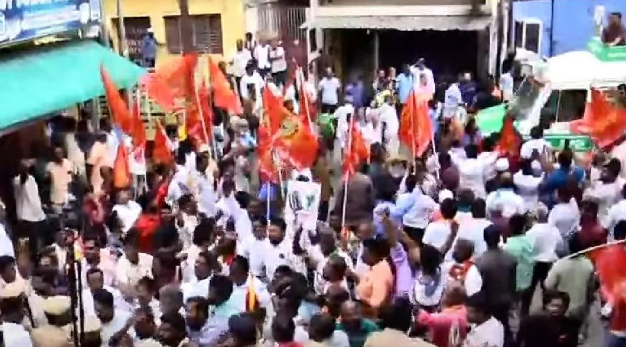 Protest against seeman
