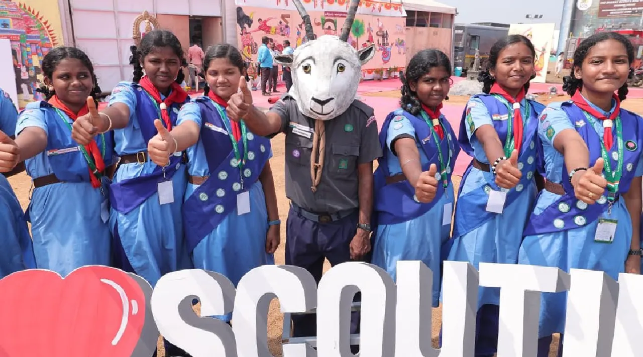 Trichy host diamond jubilee jamboree of Bharat Scouts and Guides udhayanidhi stalin Tamil News