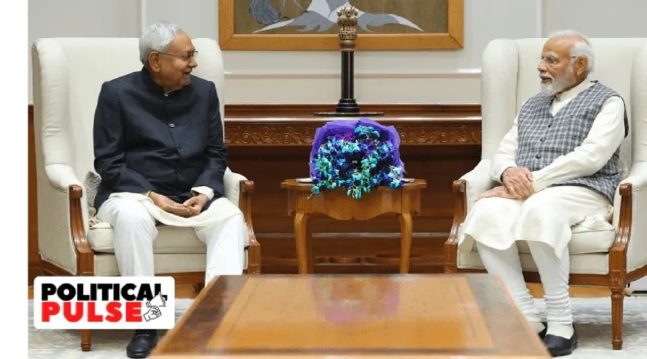 nitish and modi