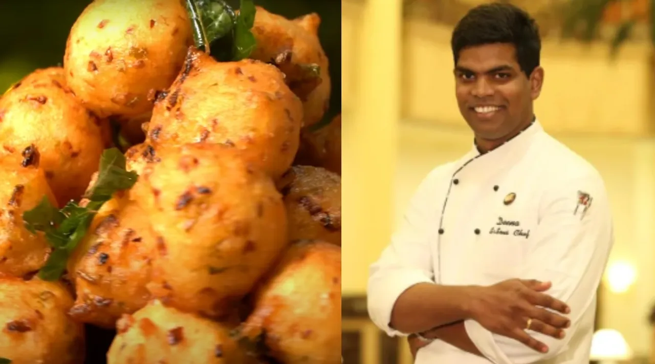 How to Make Instant Bonda with left over idli batter Chef Deena recipe in tamil
