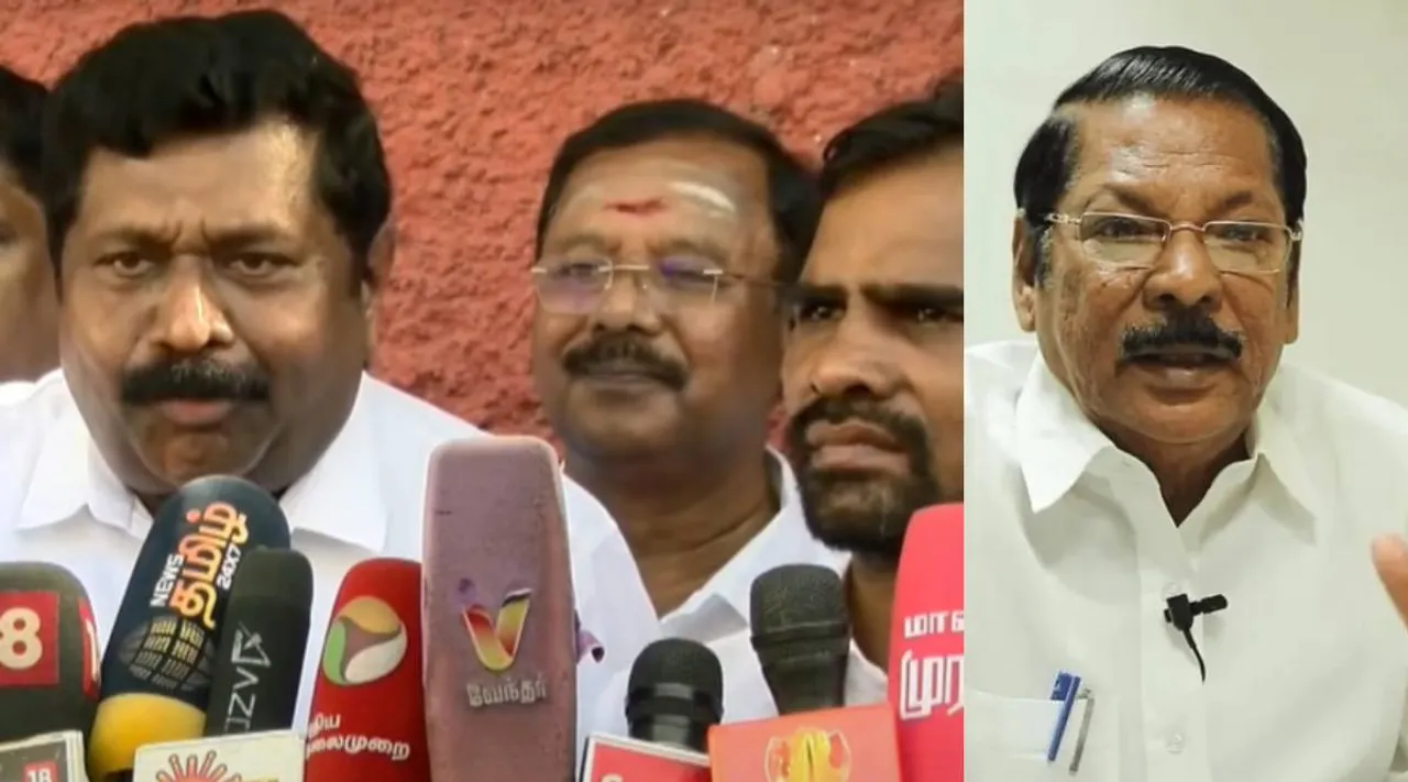 Inbadurai and RS Bharathi