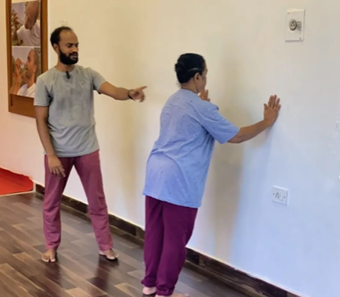 wall exercise