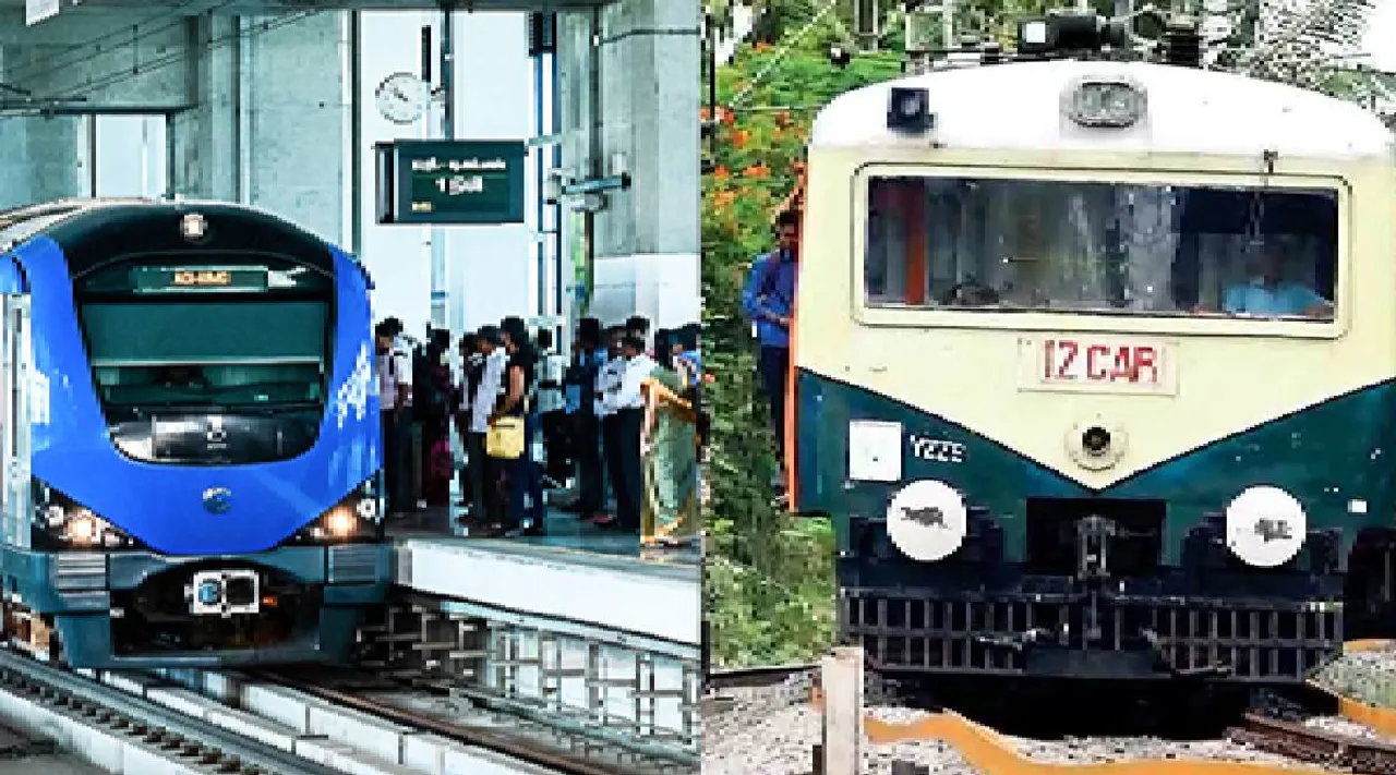 Metro and Sub Urban Train
