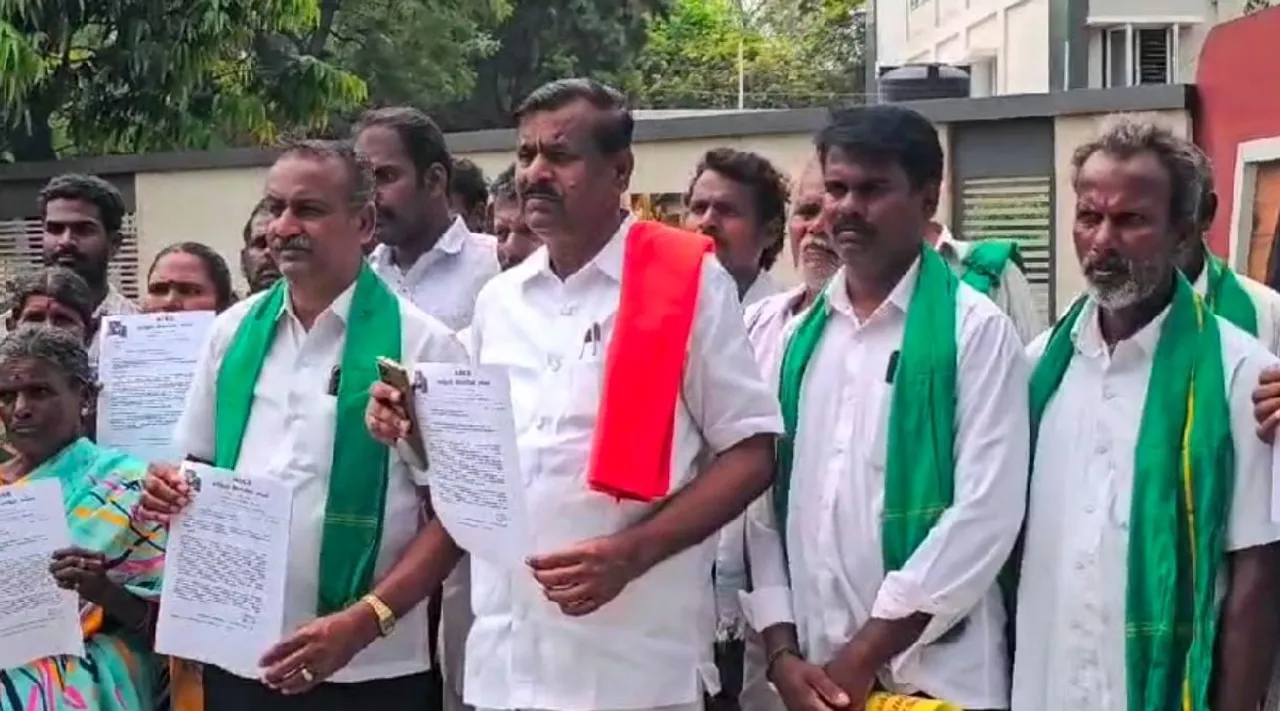 Coimbatore Asphalt plant affecting environment groundwater Farmers public petition to Collector Tamil News