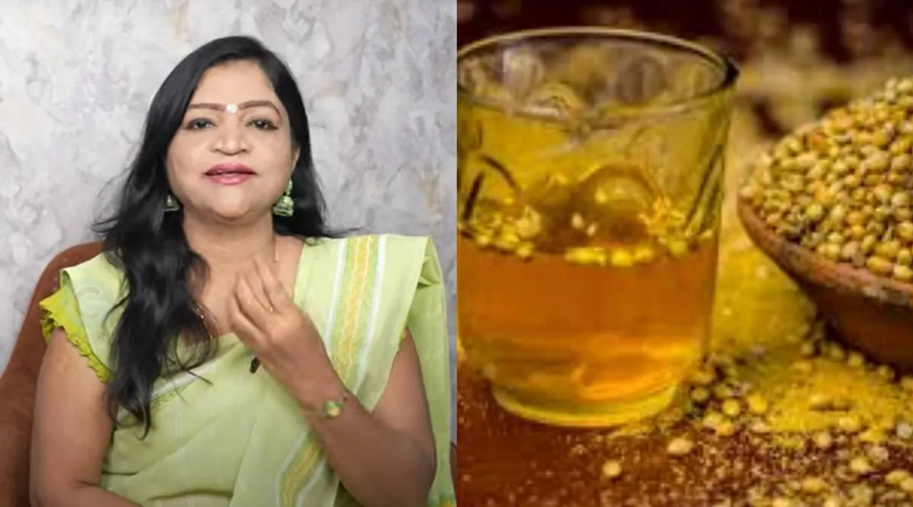 dr deepa arulaalan coriander tea