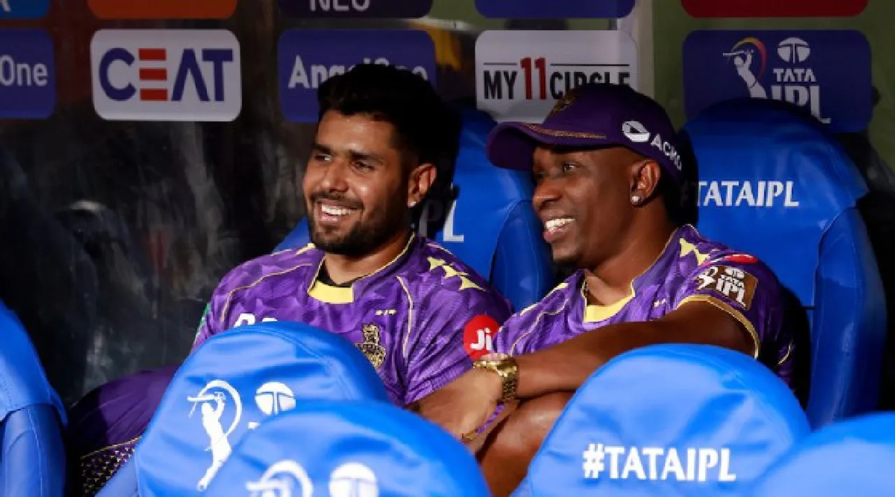 IPL 2025 Crowd support pitch home advantage Eden Gardens KKR mentor Dwayne Bravo Tamil News 