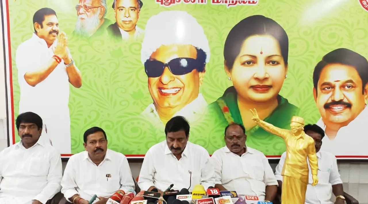 Puducherry AIADMK secretary A Anbalagan request to govt Tamil News