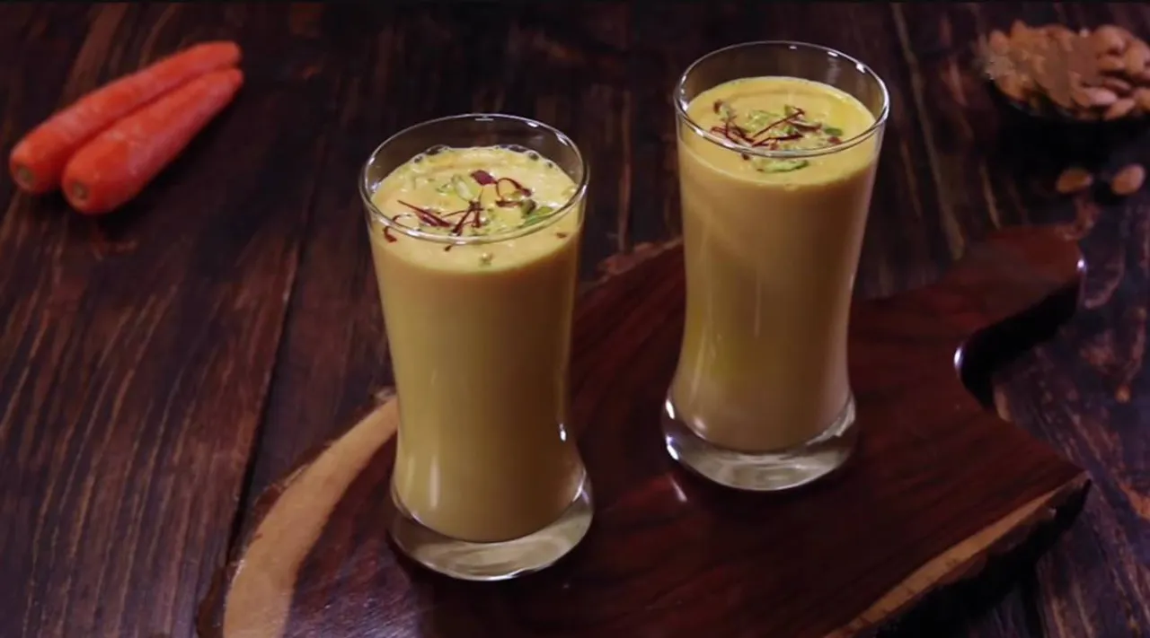 கேரட் மில்க் ஷேக்