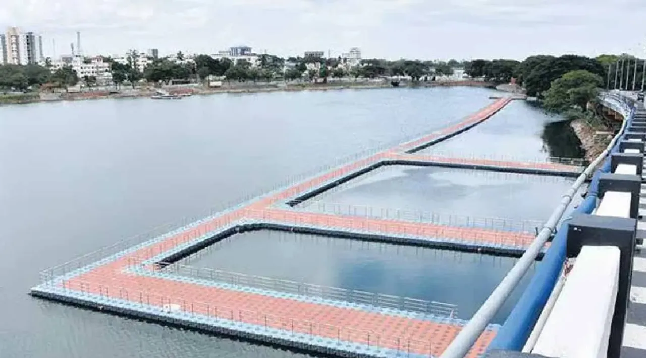 Coimbatore floating bridge