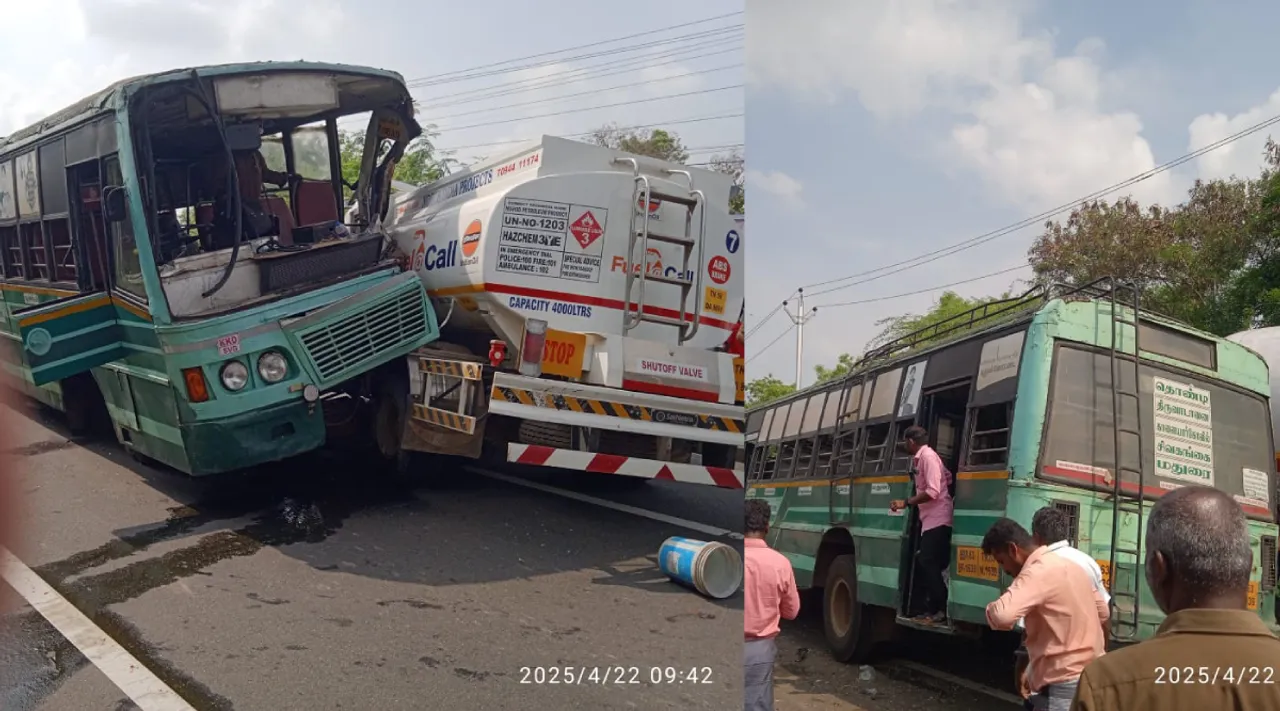 sivagangai bus accident