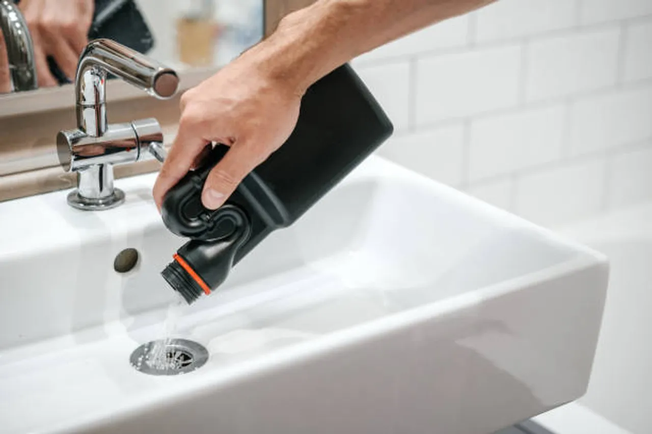clogged pipe