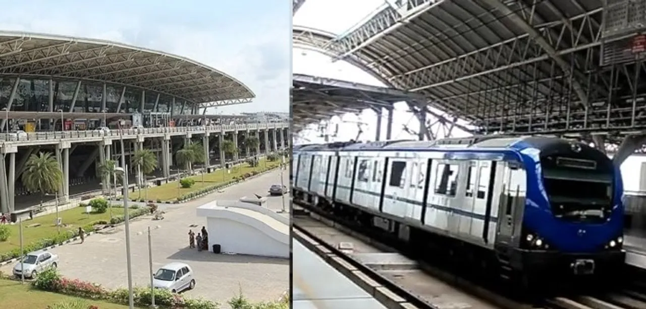 Chennai Airport kilambakkam metro