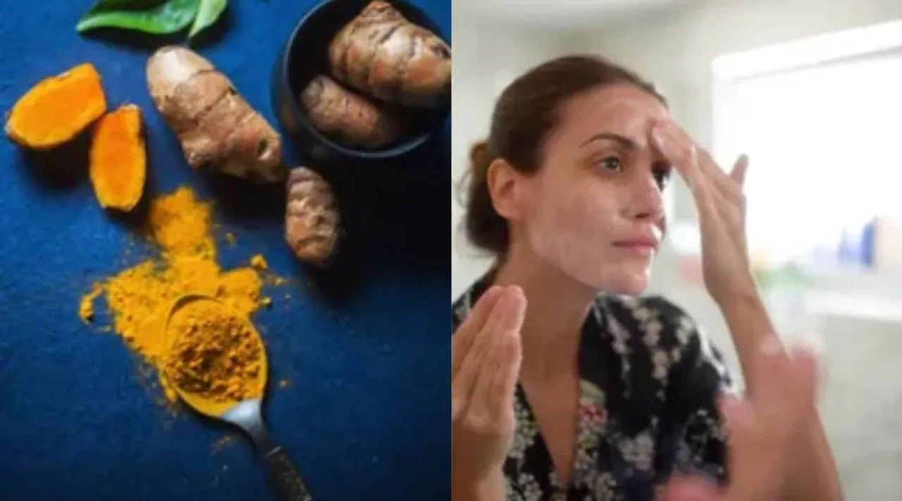 Turmeric face pack
