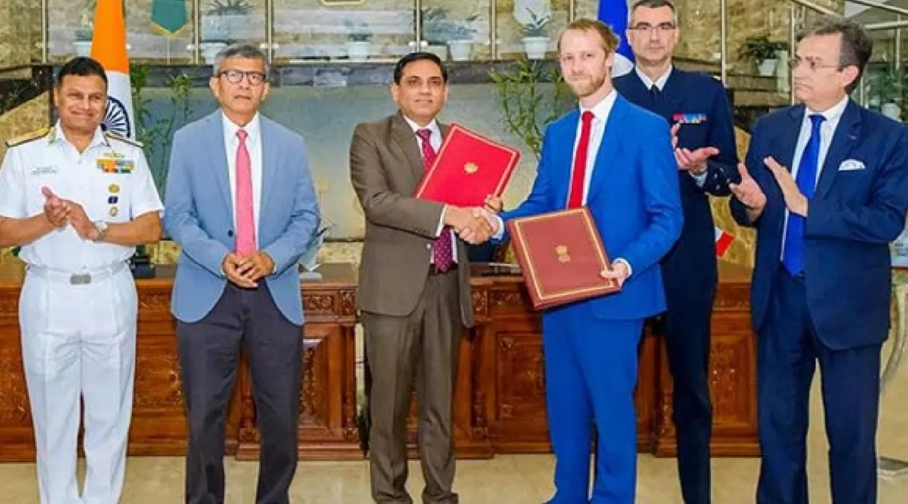 India France sign deal for procurement of 26 Rafale-M for Navy Tamil News
