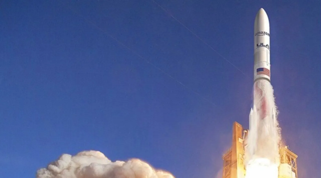 Amazon launches first Kuiper internet satellite