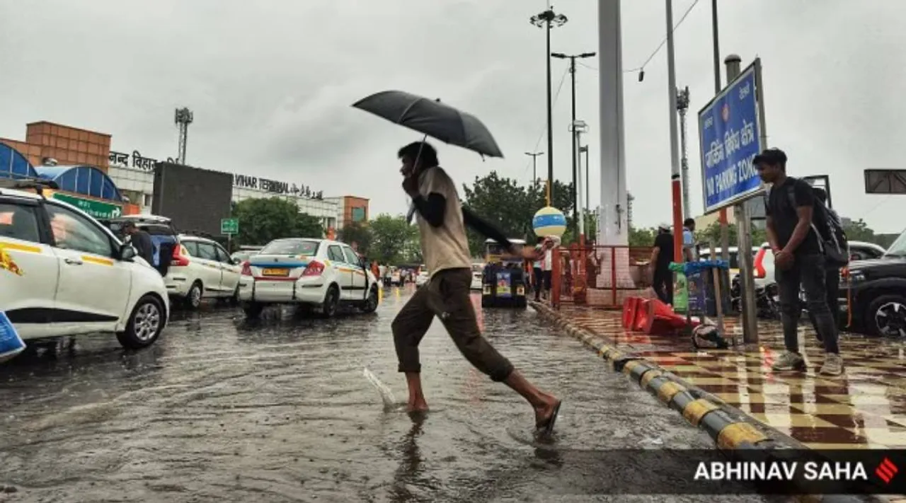 rain delhi 