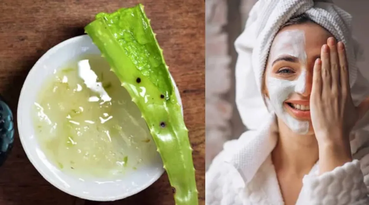 Aloe vera facial