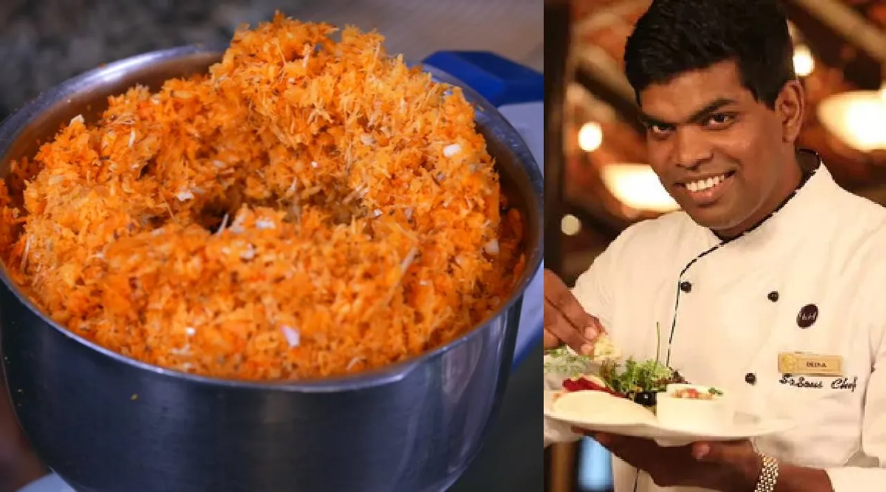 Coconut garlic podi