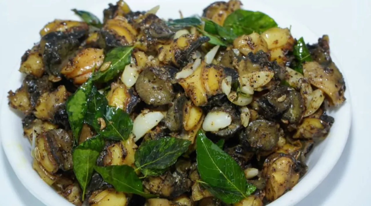 வயல் நத்தை வறுவல் 