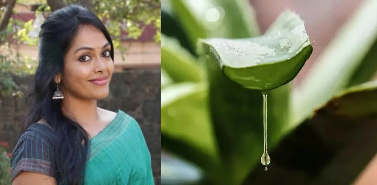 Aloe vera hair oil