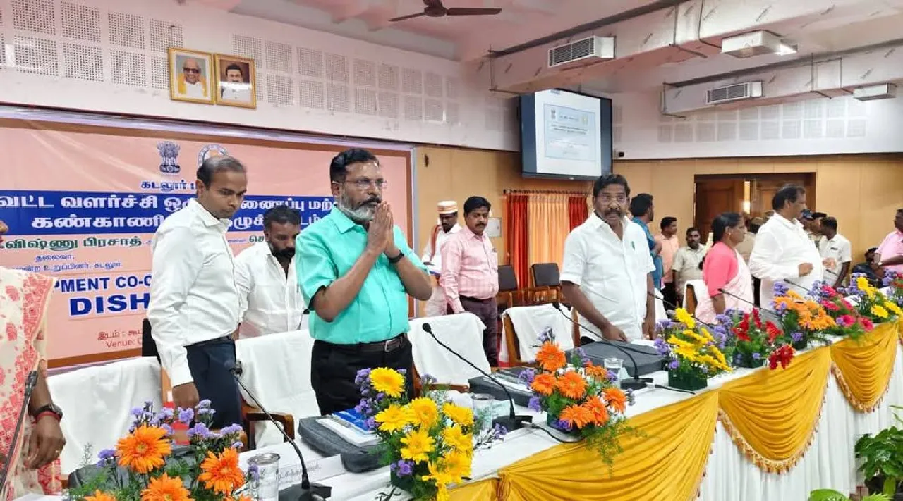 Thiruma press meet at cuddalore