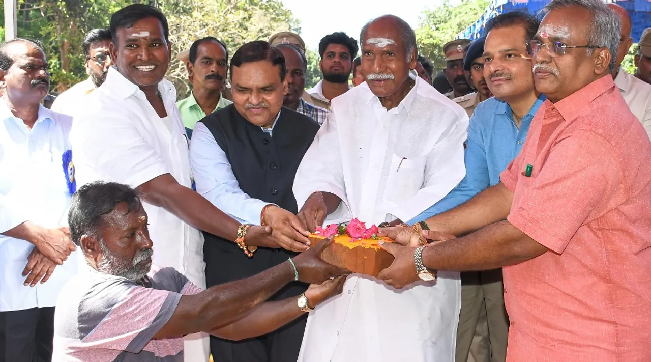 Puducherry CM N Rangaswamy inaugurates 20000 litre ice cream production house Tamil News