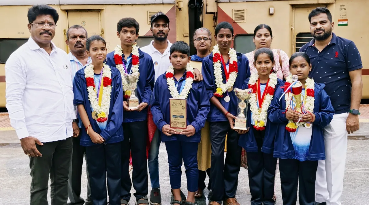 National level Go Game competition Coimbatore students win medals Tamil News