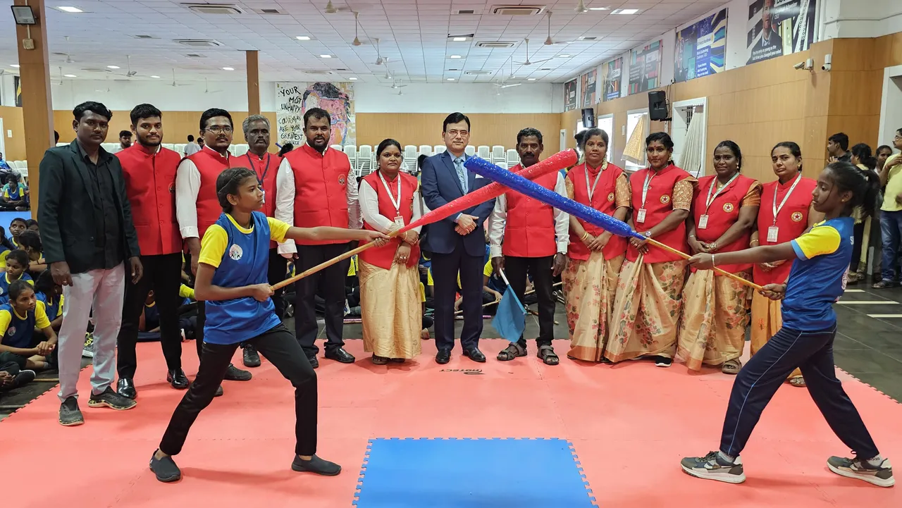 coimbatore International Silambam Championship Competition