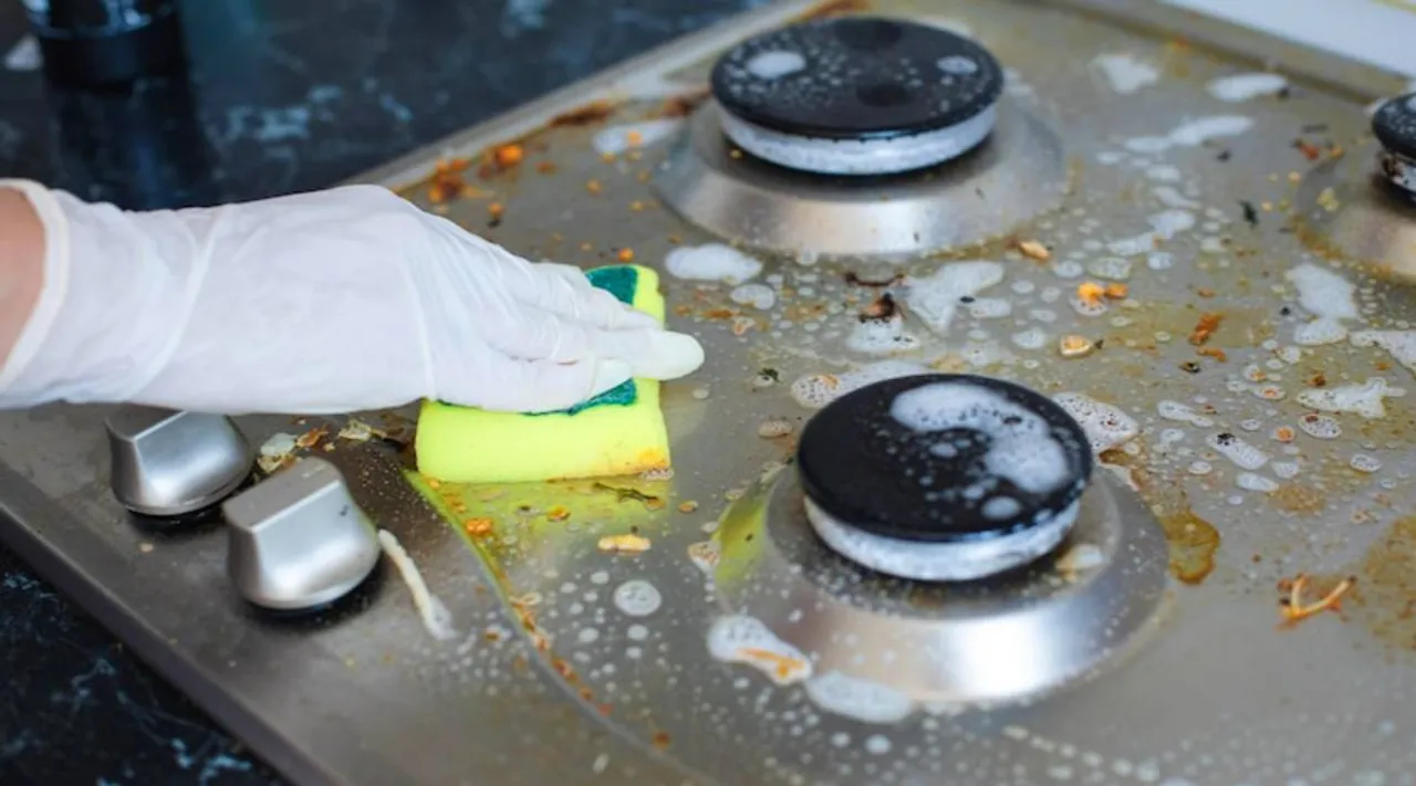  clean a gas stove full 