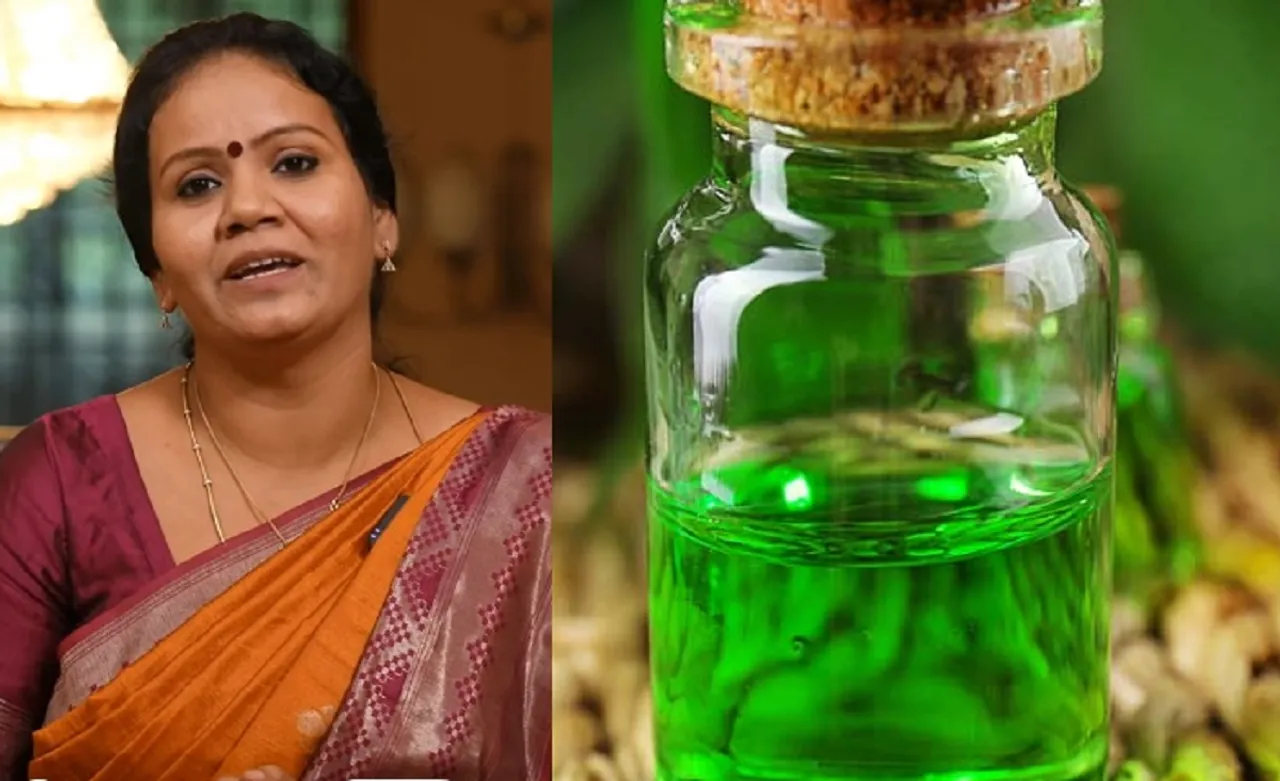 Dandruff treatment at home Arugampul thailam