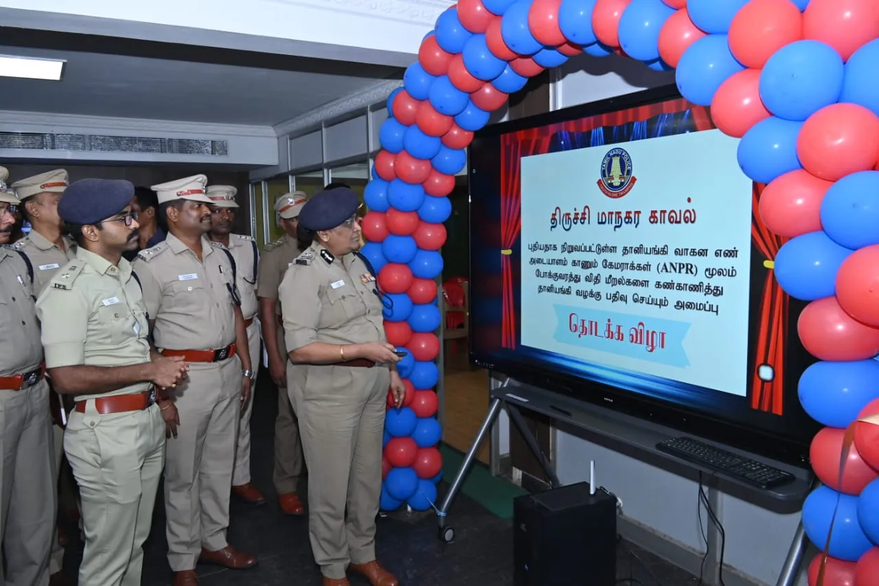 Trichy Police warns motorists