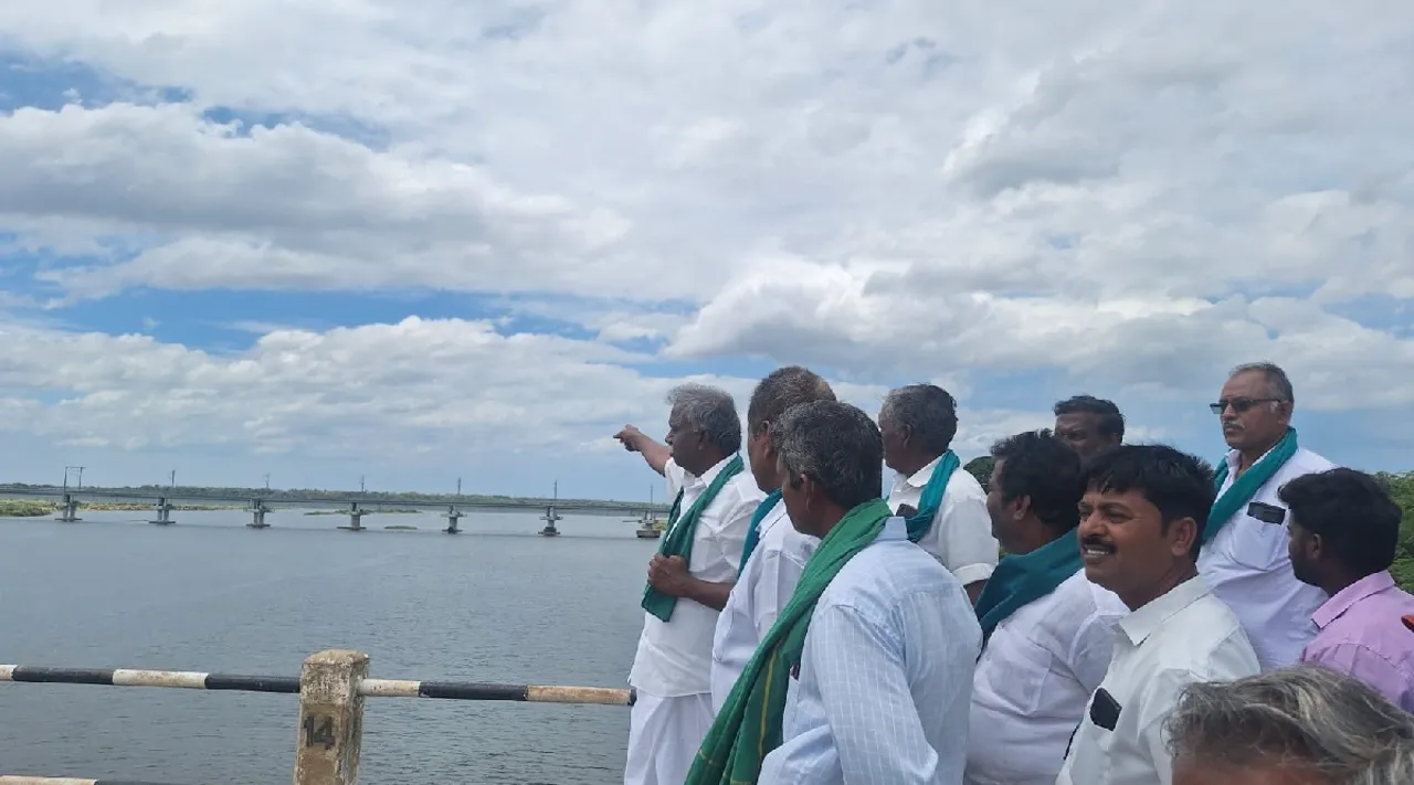 PR Pandian on Implement the flood sand gate project in Kollidam River Tamil News 