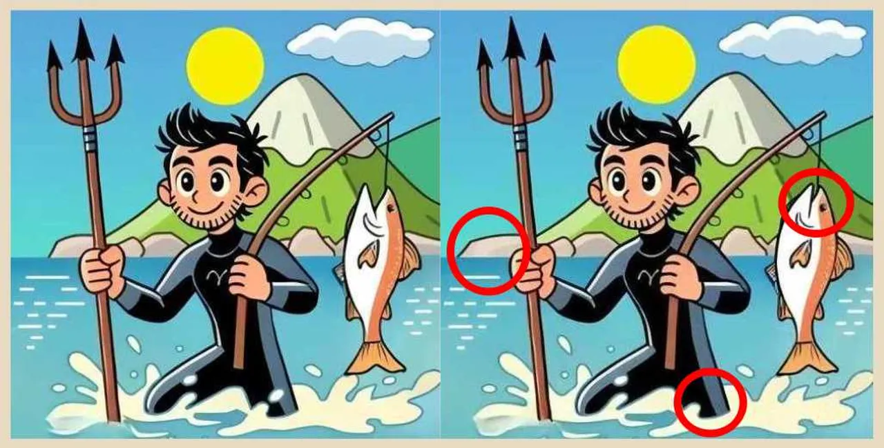 spot 3 differences solved