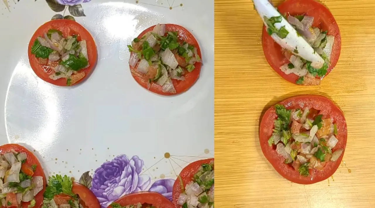 tomato snacks making