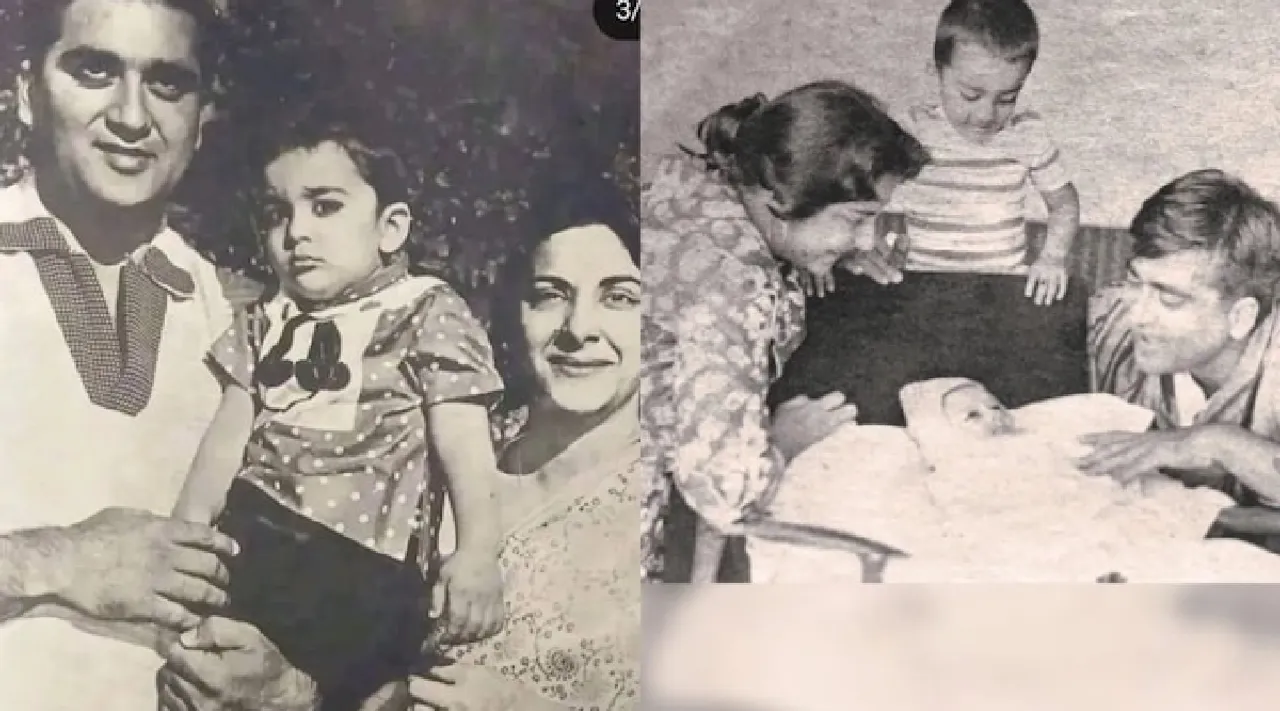 Sanjay Dutt Shares Childhood Photos Tamil News