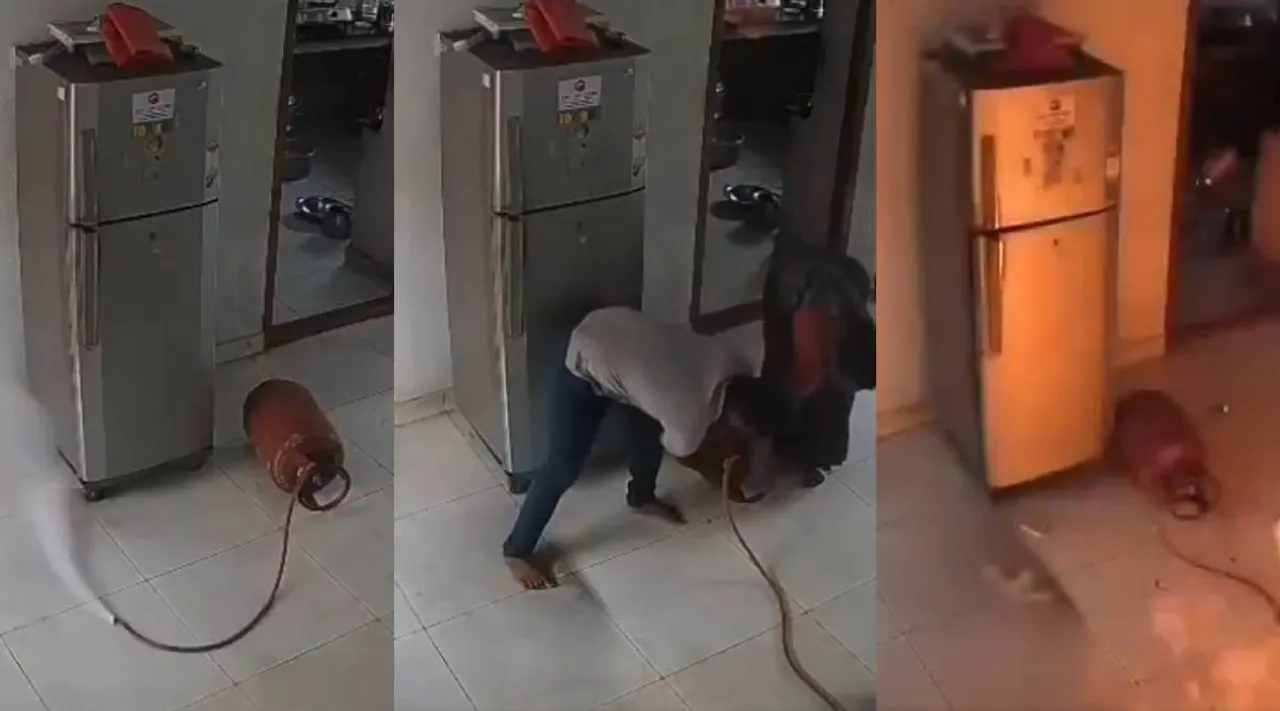 LPG Cylinder Explosion