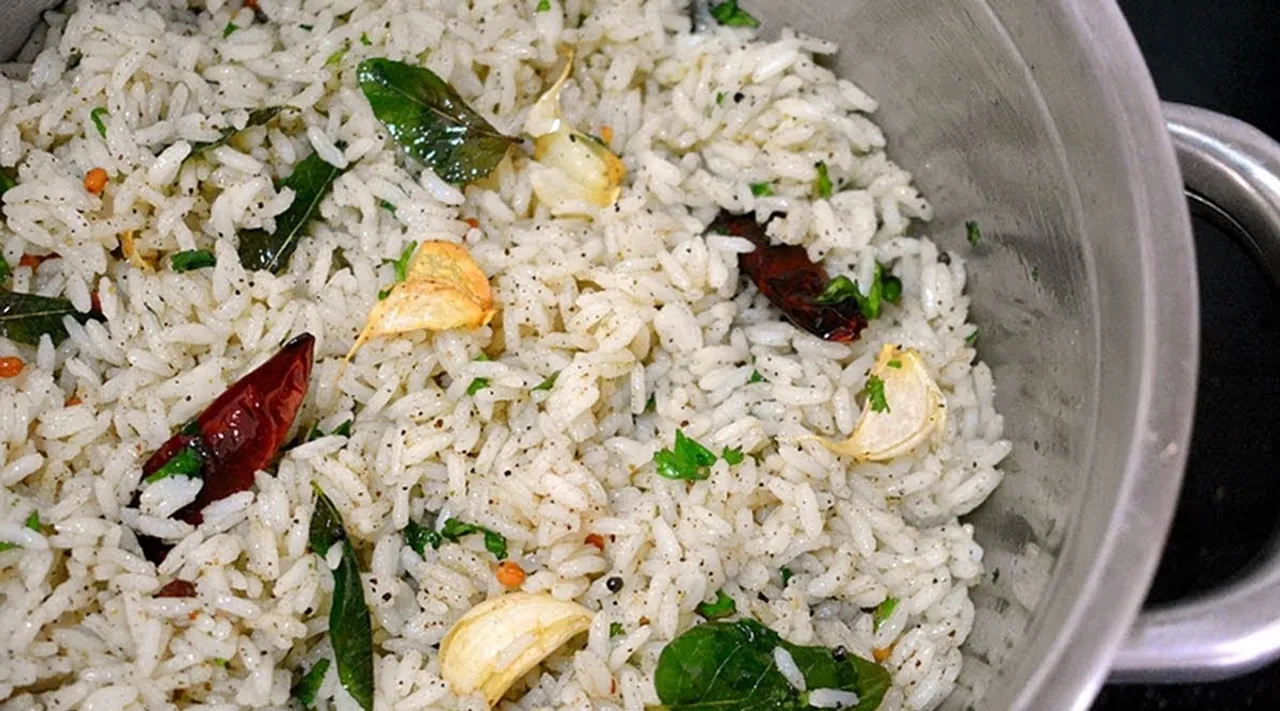 Garlic Pepper Rice