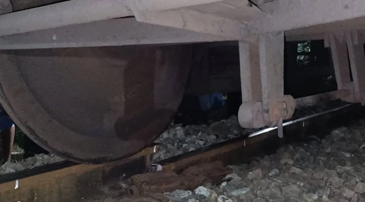 electric train accident